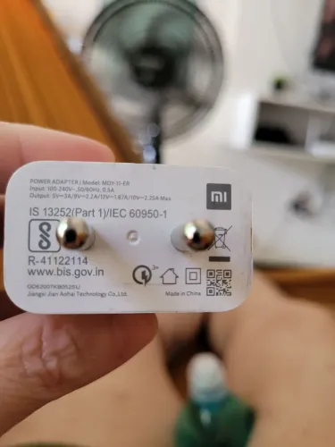 Carregador Xiaomi Original Usado
