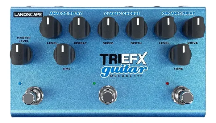 Pedal de guitarra Triefx Guitar Deluxe Trigtx Guitarra Landscape