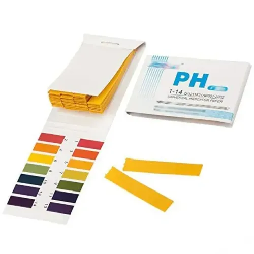 Kit com 80 Tiras Fitas De Medir Ph líquido papel tornassol ( 80 Tiras )