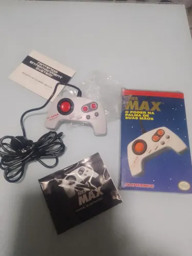 Controle Nes Max Original na caixa com manuais