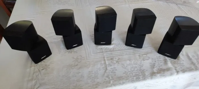 5 Caixas Bose Acoustimass 10 - Home Theater 5.1 - Funcionando