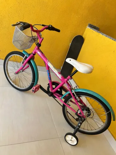 Bicicleta aro 20 com 7 marcha