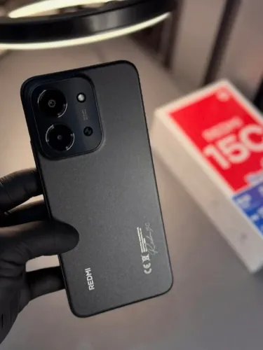 Smartphone Lançamento - Top - Câmera Boa  Redmi 15C - Global - 128/4 - preto - Bateria top