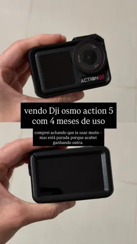 CÂMERA NOVA DJI OSMO ACTION