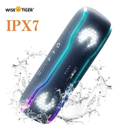 Caixa De Som Wiser Tiger Bluetooth Impermeável Ipx7 25w