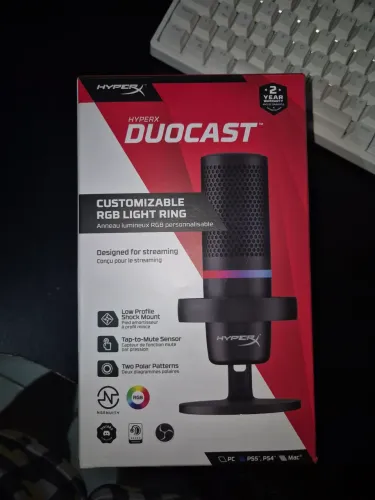 Microfone HyperX Duocast
