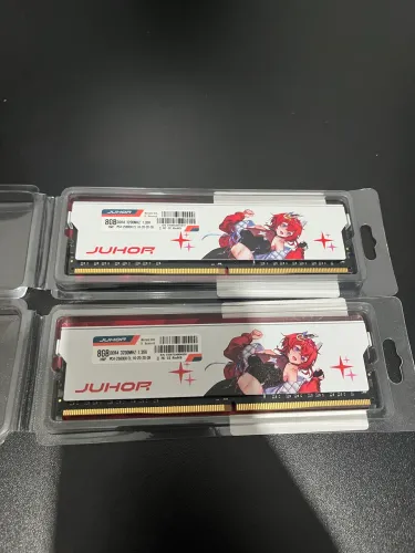 Memória ram ddr4 2x8gb 3200mhz juhor(lacrada)