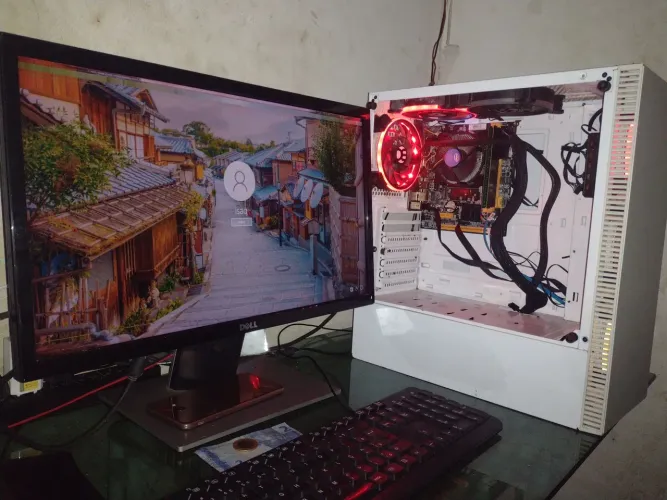 Pc gamer i5 3.1 GHz / 10 Gb / 1 terá /tela de led dell 23 / fonte Corsair cv 450