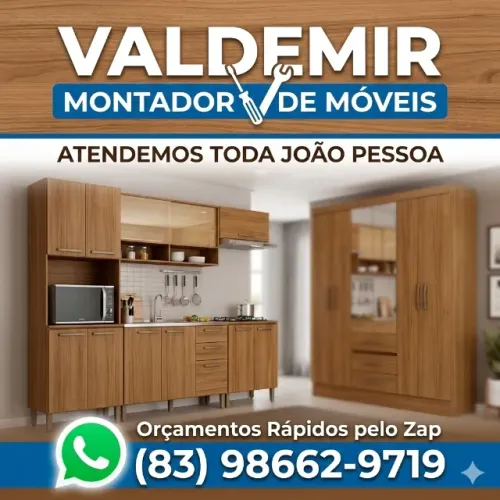Monta-se mòveis em geral aceita pix