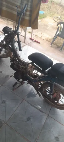 Moto para roça adaptação motor biz 90cc 50km 1 litro de gasolina.    Zapppp *