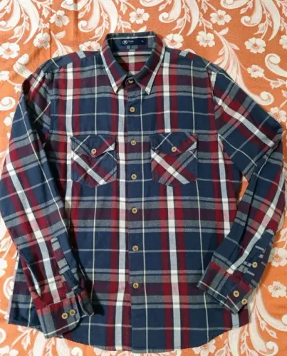 Camisa Hering 100% algodão quadriculada tamanho G