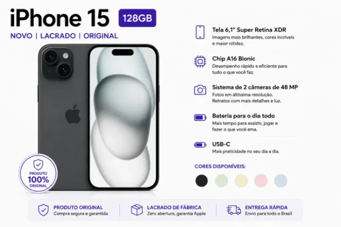 iPhone 15 128 GB