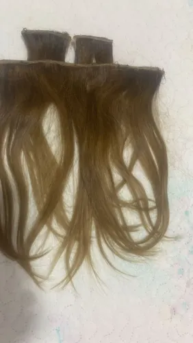  cabelo pra enchimento de 30 cm loiro 