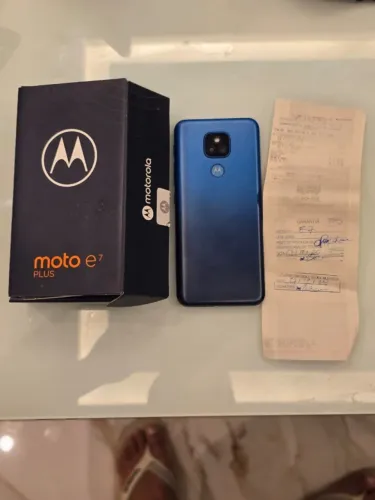 Motorola E7 Plus - Com caixa e NOTA FISCAL - Conservado