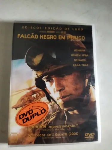 Dvd Duplo Falcão Negro em Perigo
