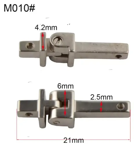 Vendo 5 pares de dobradiça de mola para óculos de sol de acetato (charneiras)