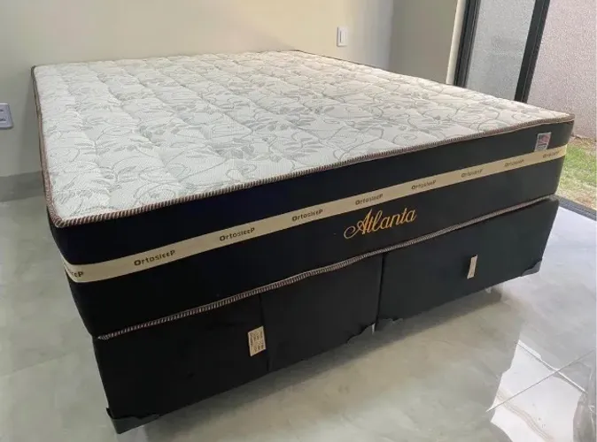 Cama Queen (novo embalado) entrego