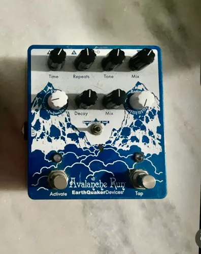 Pedal Earthquaker devices - avalanche run