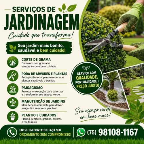 Serviços de Jardinagem 
