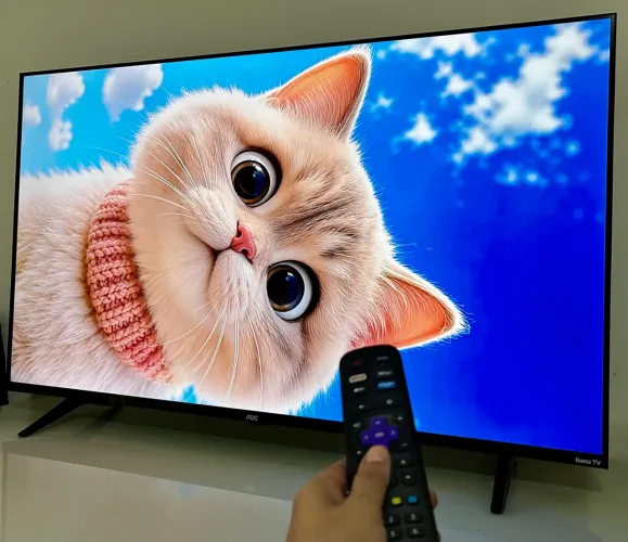 Tv Smart 50 AOC ROKU 4K C/ BORDA INFINITA