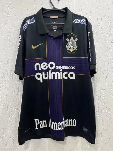 Camisa lV Corinthians Jogador Centenário 2010 - R. Carlos 6