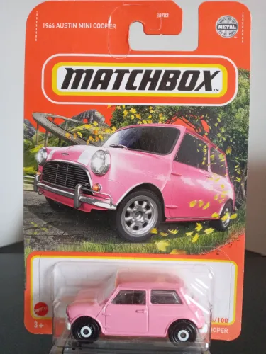 Austin mini Cooper 1964 matchbox Mattel 