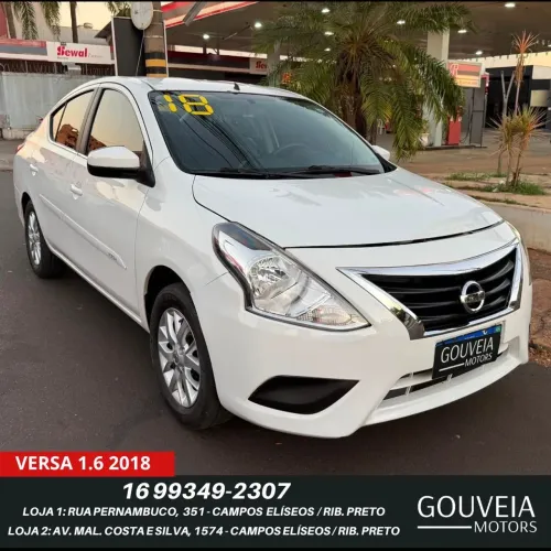 Nissan Versa SV 1.6 16V Flexstart 4P Aut. 2018