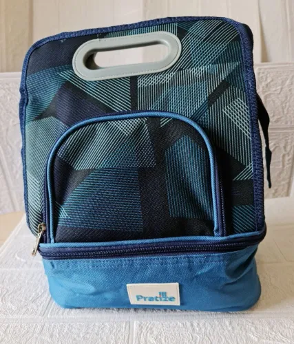 BOLSA TÉRMICA PRATIZE COM 3 COMPARTIMENTOS EM EXCELENTE ESTADO