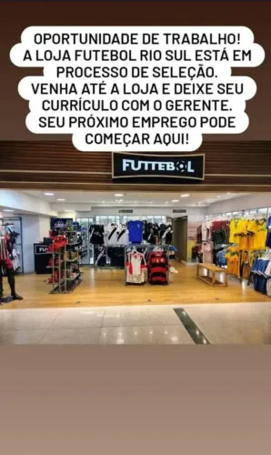 Vagas para vendedor shopping rio sul contato: *