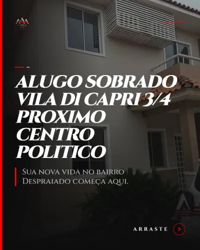 CASA EM CONDOMÍNIO PARA LOCAÇÃO VILLA DI CAPRI COM 3 QUARTOS