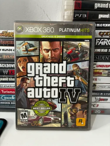 Jogo GTA IV Xbox 360 original