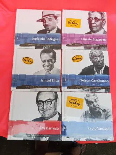Coleção de CDs de música antiga 25 CDs lacrados 