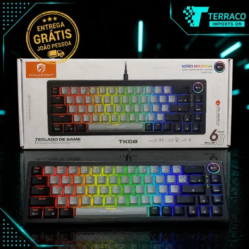TECLADO MECÂNICO GAMER H?MASTON TK08