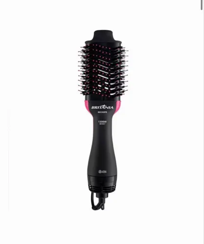 Escova Secadora Britânia BEC02PR Bivolt - 1300v 
