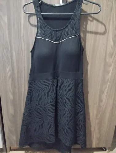 Vestido preto tubinho 