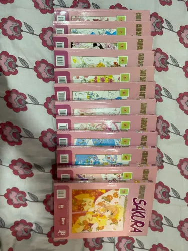 Mangás clássicos Sakura Card Captors 1-12