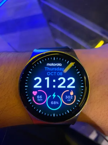 Moto Watch 120 praticamente novo (3 meses de uso)