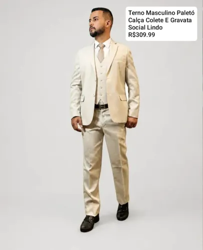 Terno masculino slim