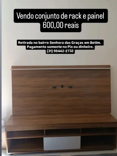 Painel e rack