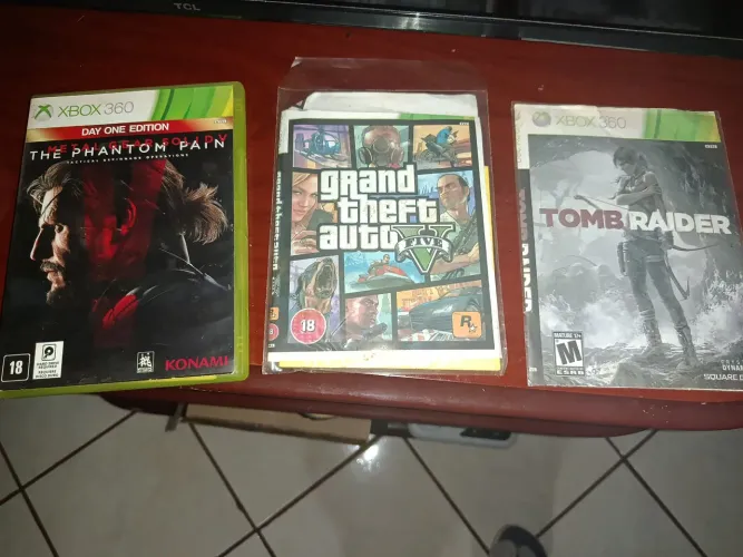 3 jogos Xbox 360