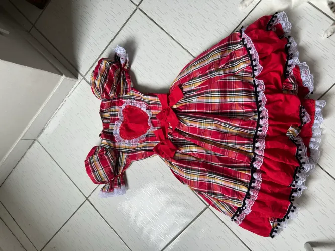 Vestido quadrilha/junino