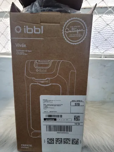 Purificador de Água IBBL Viváx Prata - Novo na Caixa (Lacrado/Nunca Usado)