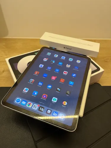 iPad Air 4, 64 gb Prata com Apple Pencil 2