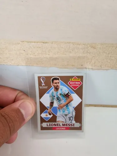 Figurinha Legend Lionel Messi Bronze Copa do Mundo 2022
