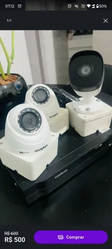 Kit câmera segurança Intelbras