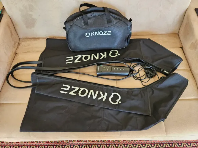 Massageador De Pernas Compressão Ar Knqze - Pouquíssimo Uso - Estado de Novo