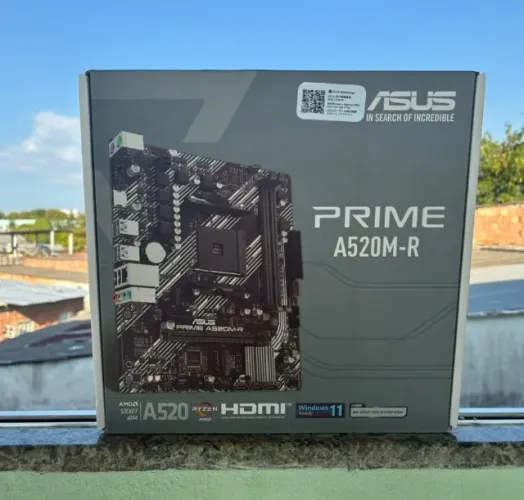 Placa Mãe Asus A520M-R (Nova / Lacrada)