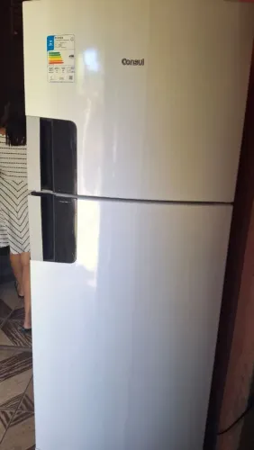 Vende-se geladeira Frost free 412 litros branca consul com compartimentos removíveis