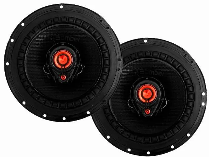 Par Alto Falante Bomber 6 Polegadas 100w Triaxial 4 Ohms