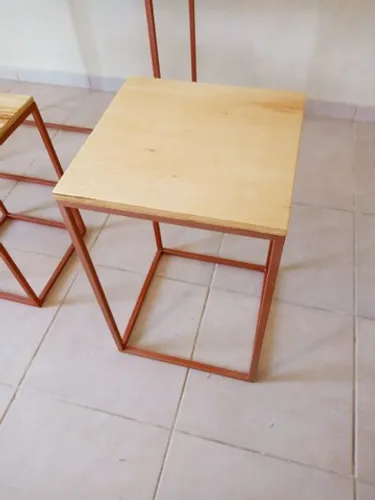 Aluguel - R$ 100,00 Mesas cubo vazada Rose Gold R$ 80,00